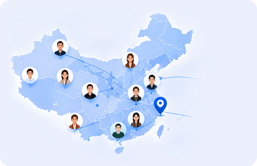 校友组织与分会运营联动地图